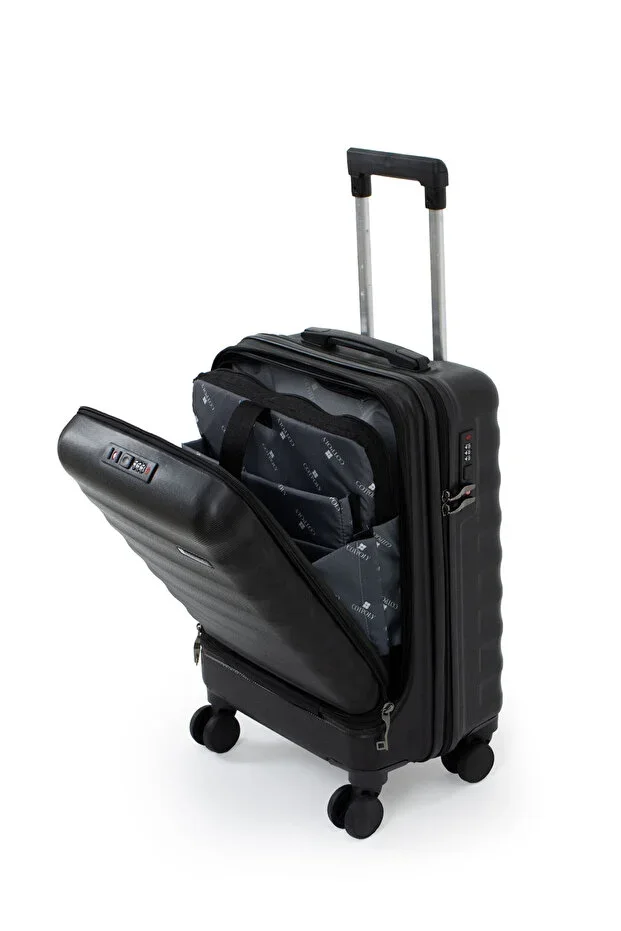 Vega Laptop Compartment Luxury Cabin Size Suitcase