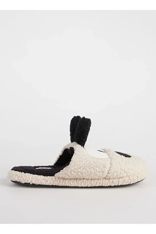FABRIKA COMFORT Ecru-Black Men's House Slippers GARRET