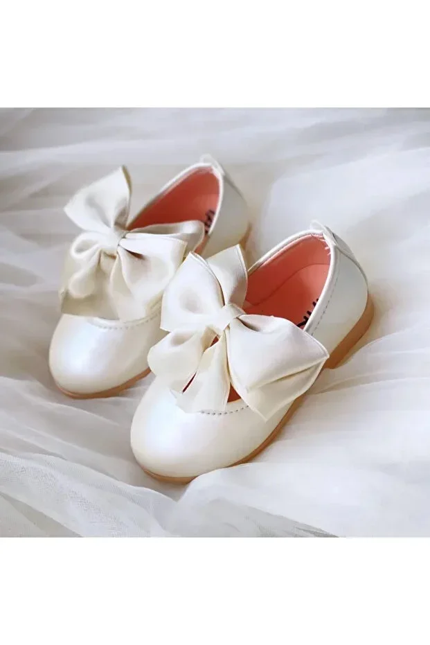 Girls' Bowknot Ballet Flats SHOES TRUE SIZE