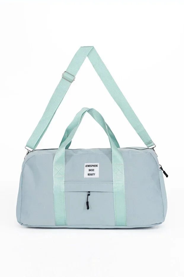 Unisex Front Pocket Long Strap Women's and Men's Travel Fitness and Sports Bag