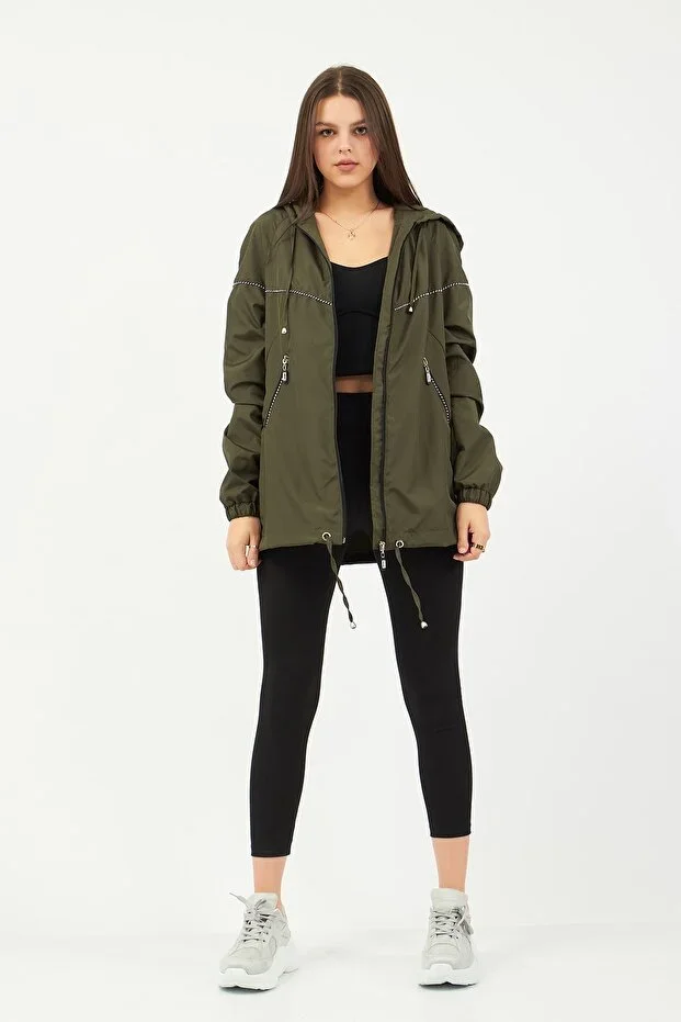 Khaki Raincoat