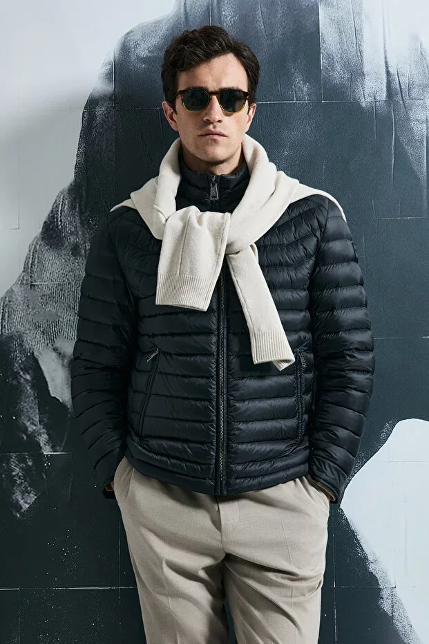 Andy Goose Down Men's Coat Black