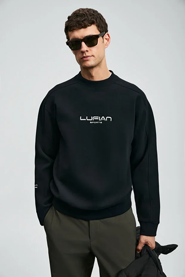 Dark Men's Sweatshirt Black