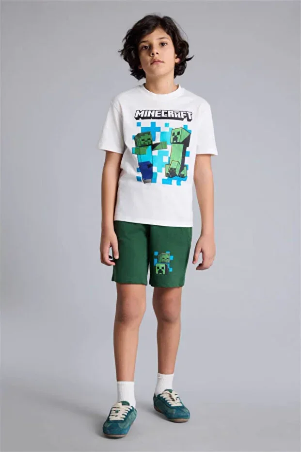 Minecraft T-shirt Shorts 2-Piece Set Boys G6685A826SM