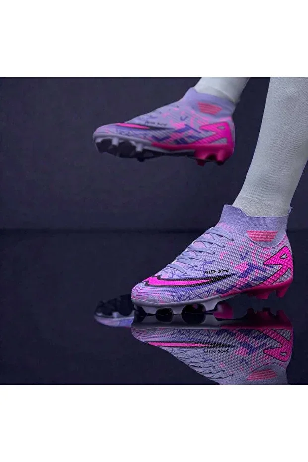 CHILDREN ADULT UNISEX CLEATS INDOOR SOCCER FUTSAL SPORTS SHOES