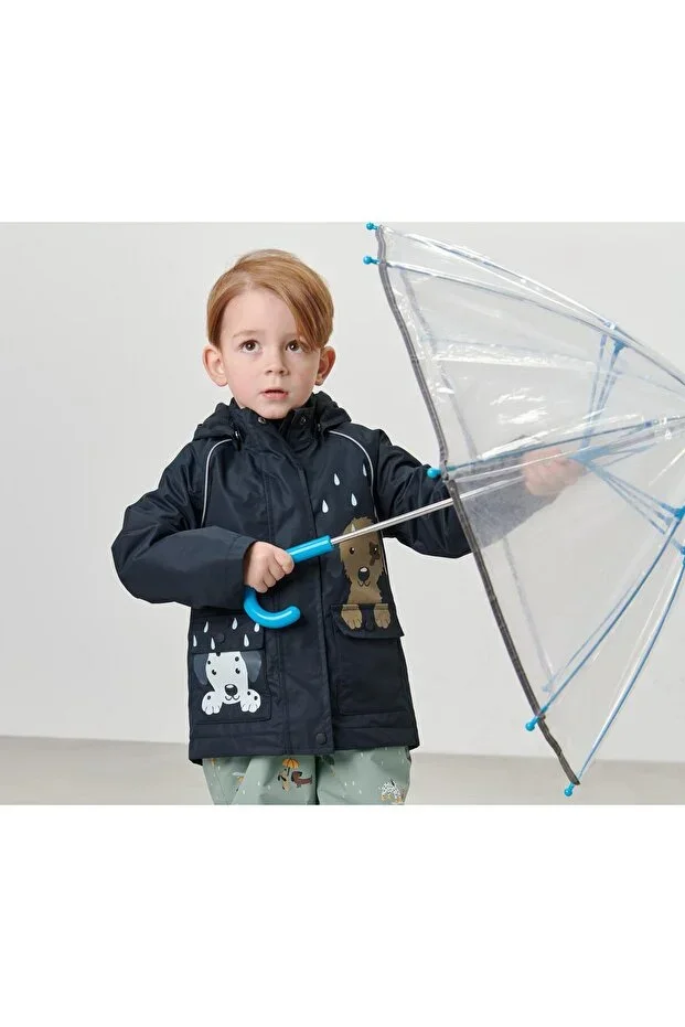 Children's Thermal Raincoat, Dog Print