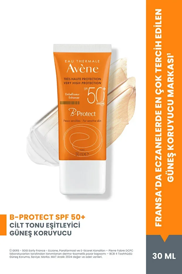 B-Protect SPF 50+ Tone Equalizing Sunscreen Cream Color-Adapting Face Sunscreen 30 ml