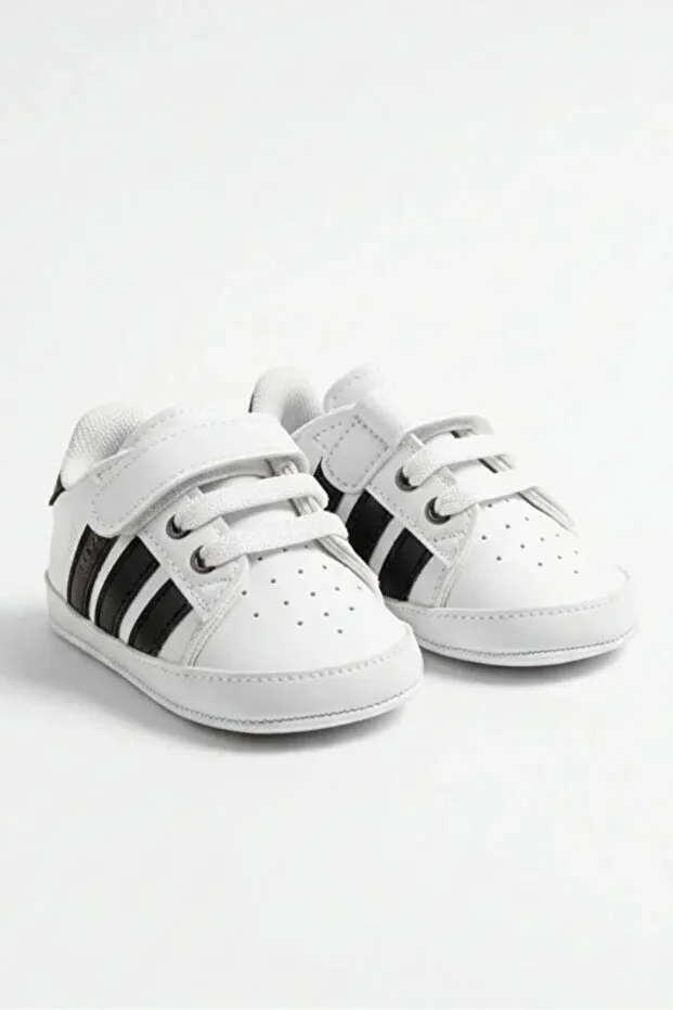 Baby First Step Shoes, Flexible and Comfortable Sole, Velcro Non-Slip Baby Booties