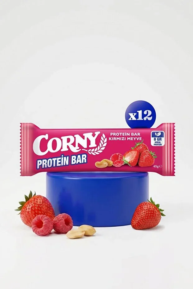 Protein Bar Red Fruit 45gr x 12 Pcs