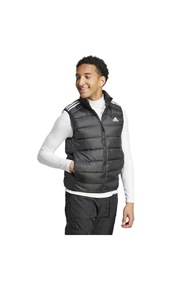 Men's Essentials 3-Stripes Light Down Vest Black HZ5728