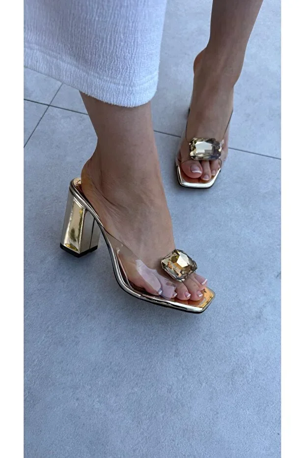 DİO Gold Stone Slippers