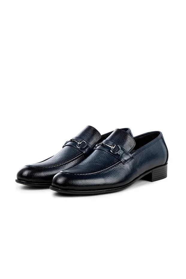 Sidro Genuine Leather Men's Classic Shoes, Loafer Classic Shoes, Moccasin Shoes