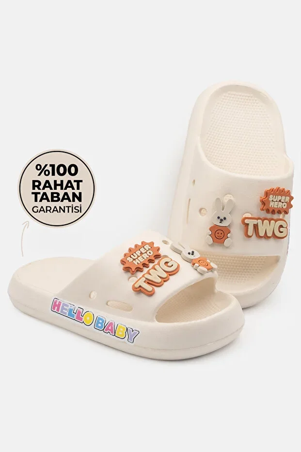 Children's Slippers Lightweight Sole Soft Pool Bathroom Nursery Daily Children's Slippers