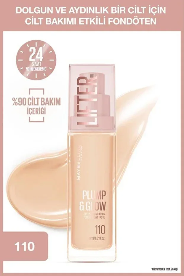 Lifter Foundation with Niacinamide and Hyaluronic Acid - 110