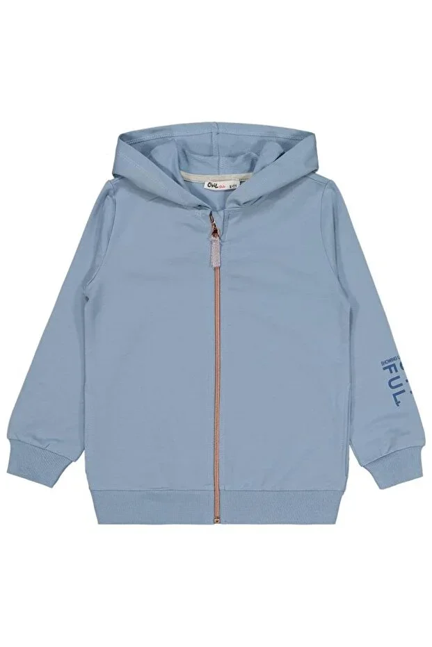 Basic 6-9 Years Cardigan - Blue 7-8 Years