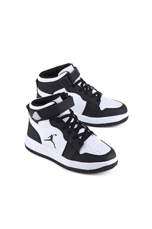 Motion Light Sole Velcro Ankle Basketball Shoes