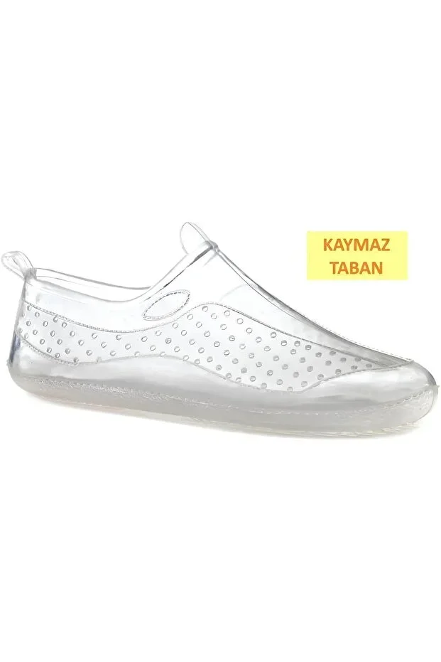 Women Men Transparent Non-Slip Sole Beach Shoes