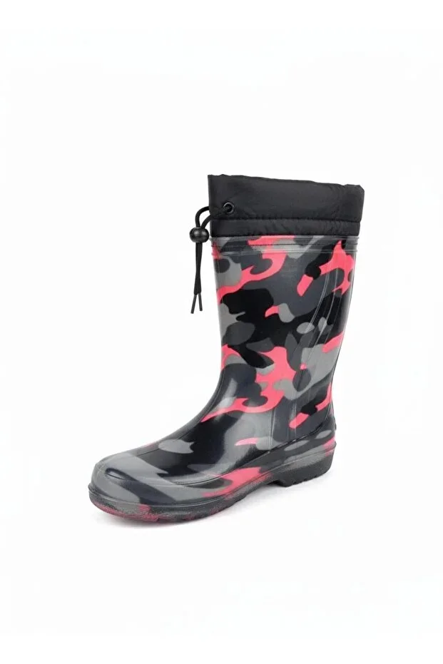 Premium Waterproof Wool Lined Rain and Snow Boot Non-Slip Sole