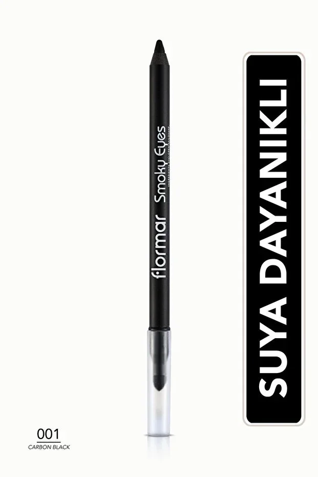 Smoky Eyes Waterproof Eyeliner-001 Carbon Black-8690604138128