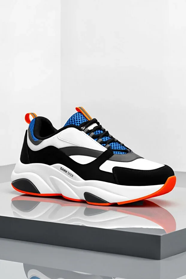 White Blue Unisex Sneaker