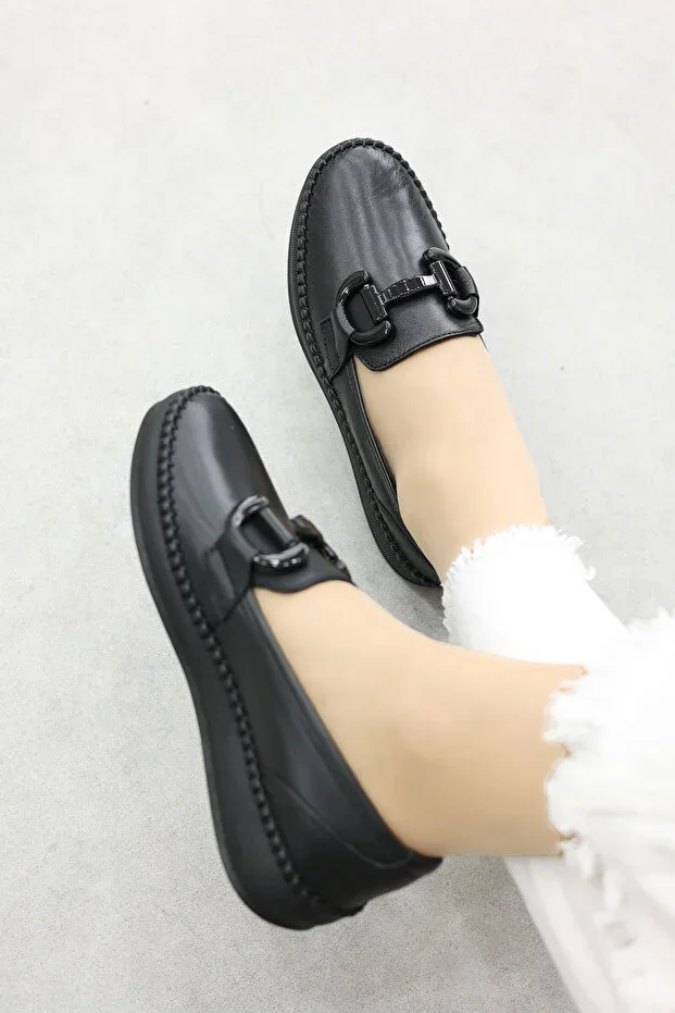 Genuine Leather Women's Casual Shoes 164ZA2045