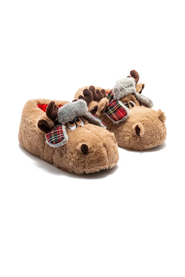 Divo Men's Animal Slippers Brown 41/46