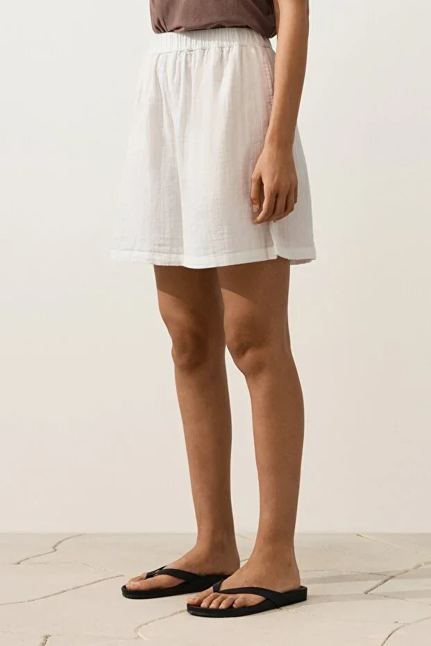 Oysho 100% Cotton Bermuda