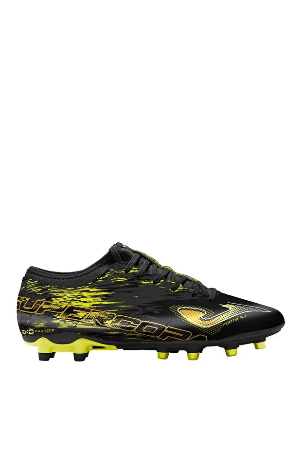 Turf Shoes, 41, Black - Yellow