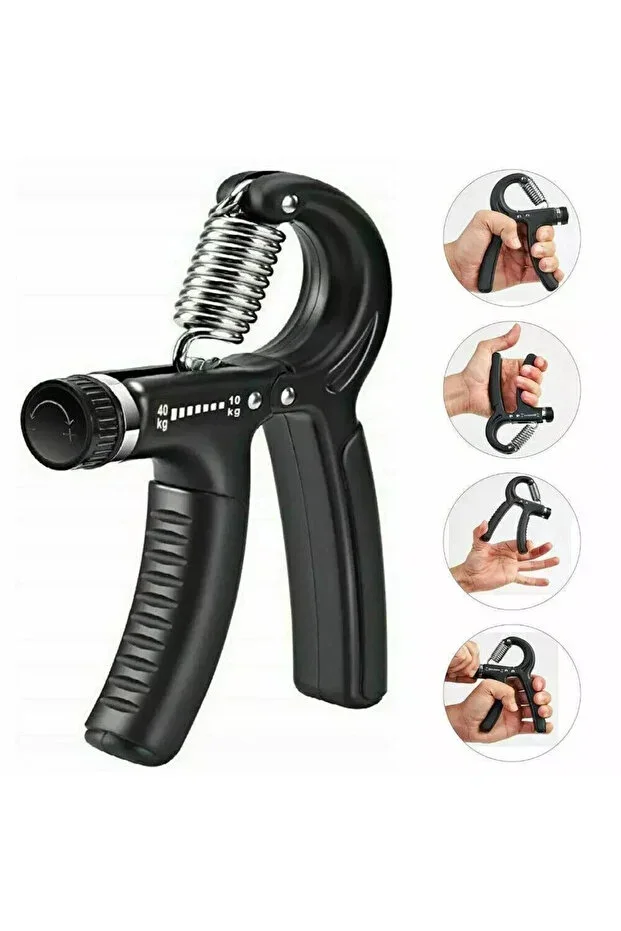 Adjustable Hand Wrist Finger Biceps Resistance Exercise Strength Spring Tool