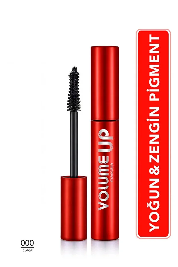 Flormar Volume Up Mascara Intense Volume and Lifting Effect Buildable Mascara