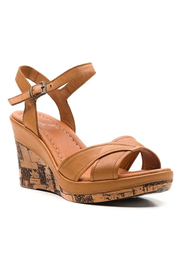 Riccarda Genuine Leather Orthopedic Sandal Tab