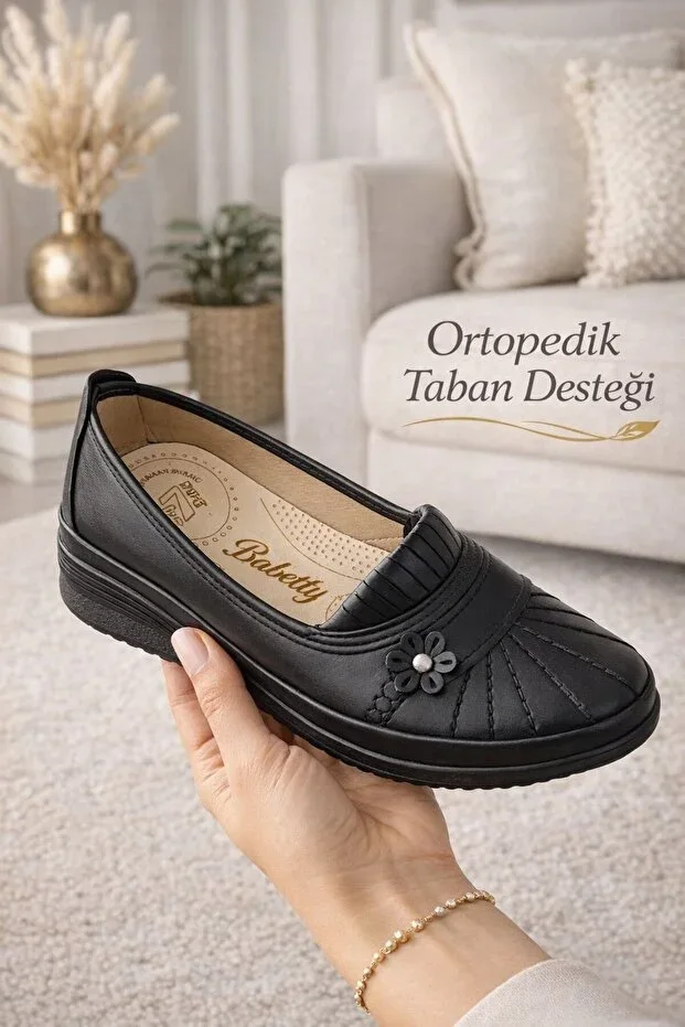 Women's Orthopedic Shoes Daily Comfortable Mother Shoes Anatomical Sole - Papatya