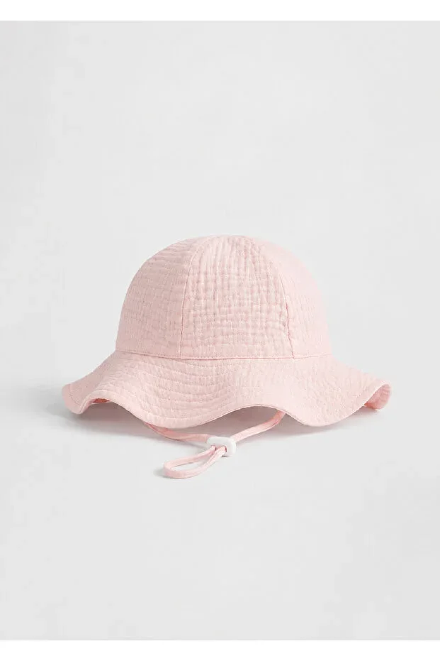 Summer Muslin Baby Hat 100% Cotton 0-2 Years