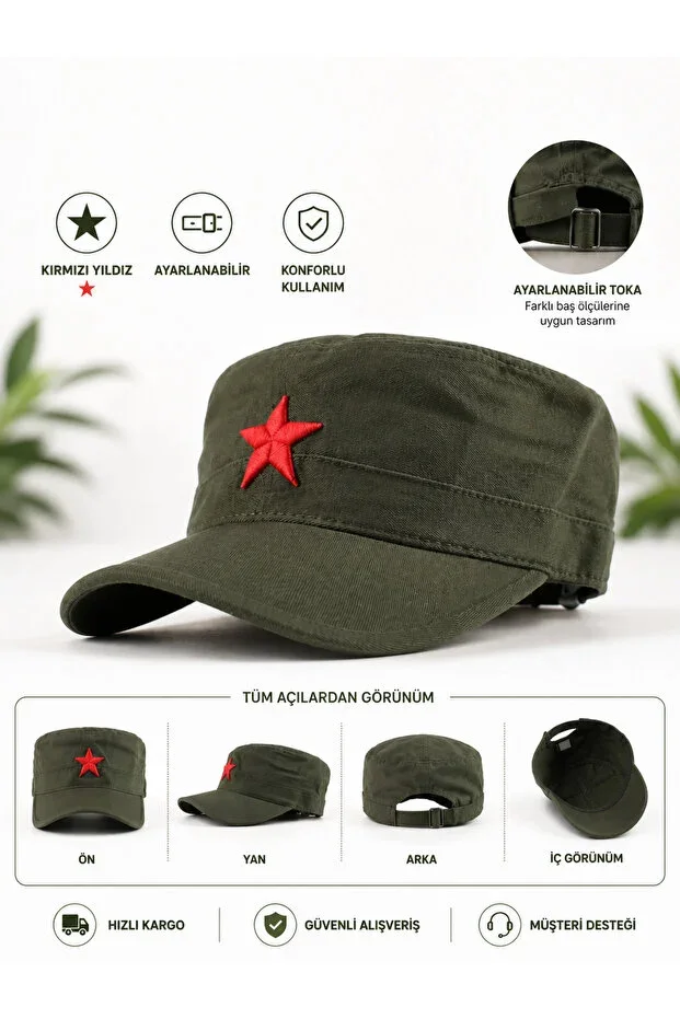 Starry Fidel Castro Che Guevara Hat