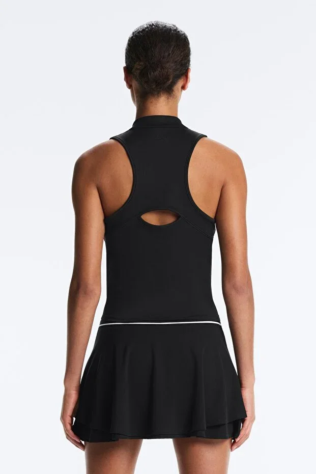 Oysho Half-zip Sleeveless T-shirt