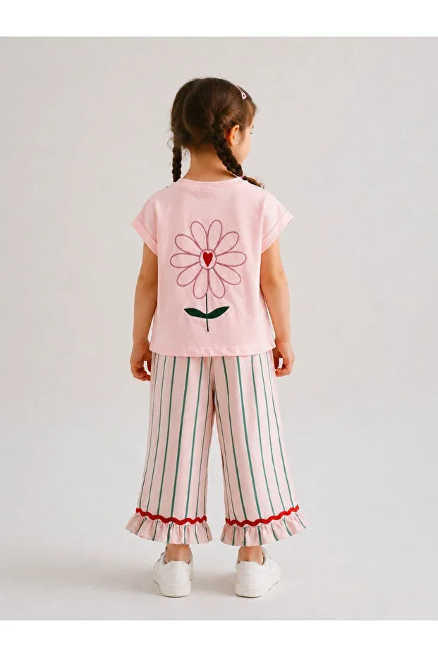 Girls T-shirt & Pants Set