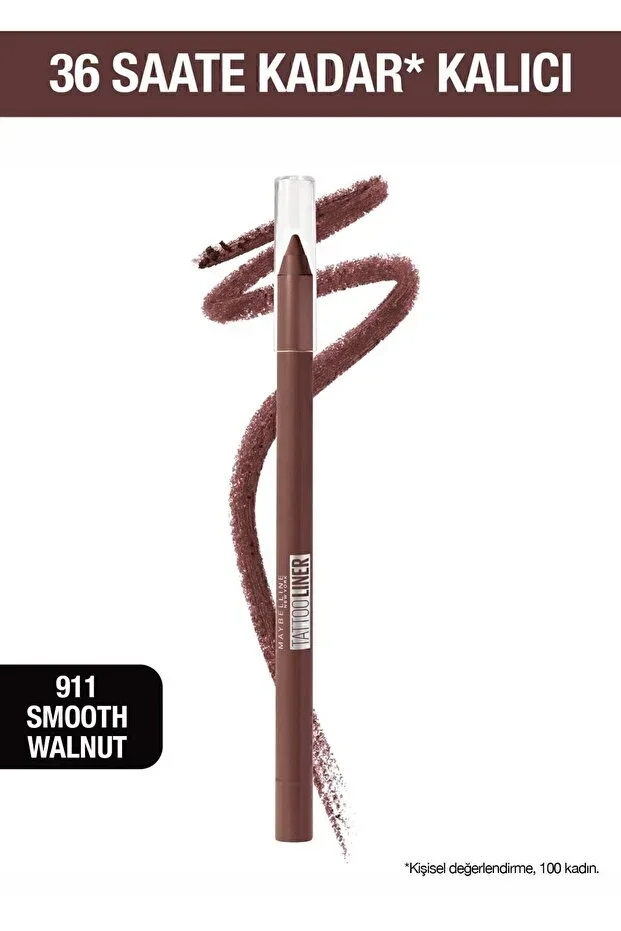 Brown Tattoo Liner Gel Eyeliner 911 Smooth Walnut