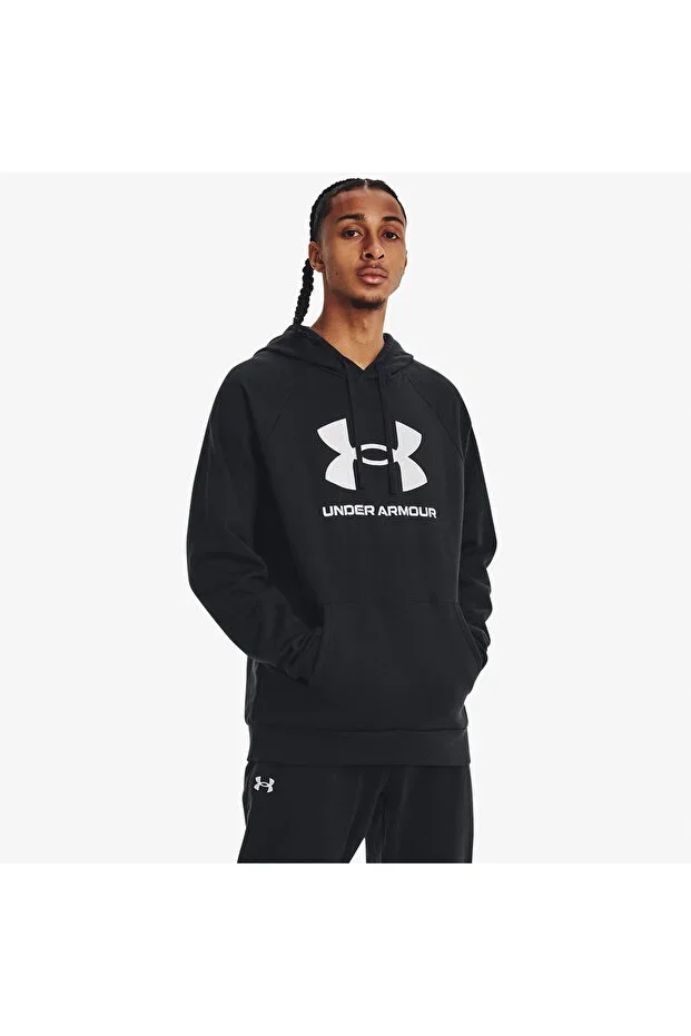 Men's UA Rival Fleece Logo Hoodie 1379758-025