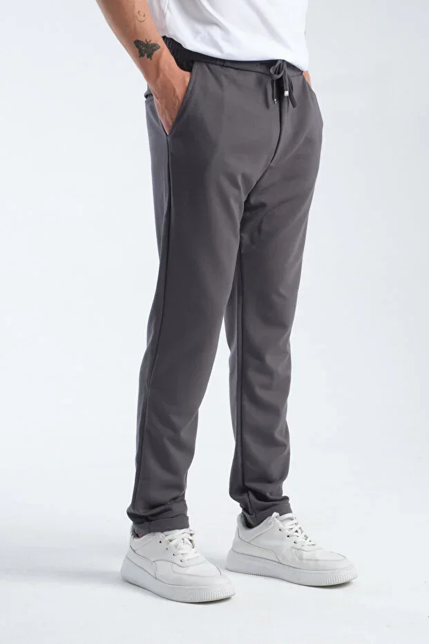 Men's Pants Elastic Waist Lycra Jogger Style