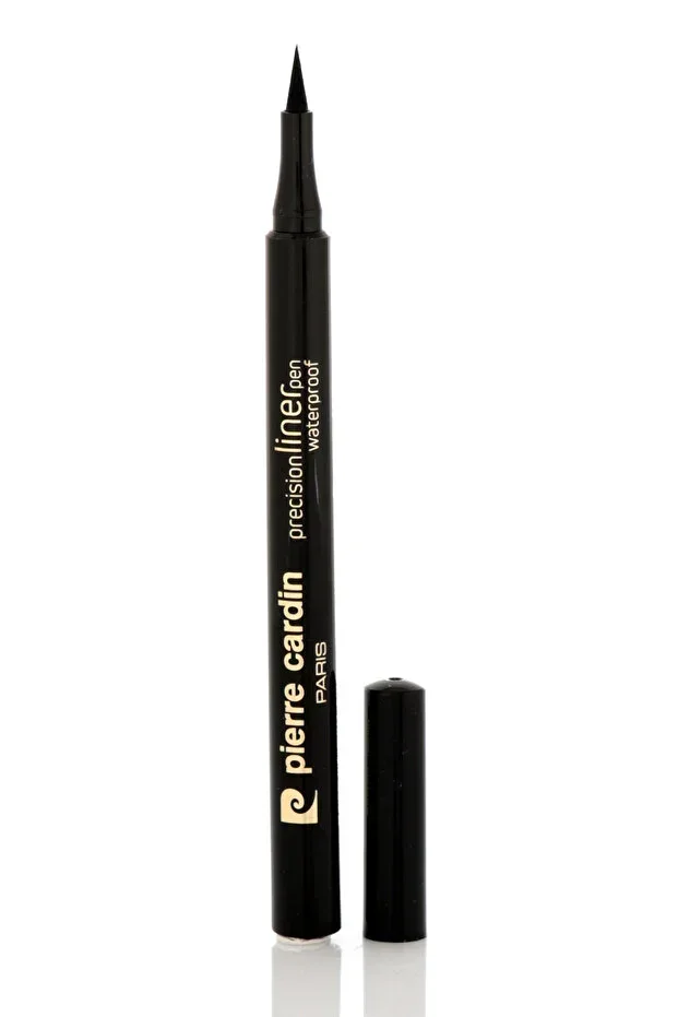 Pierre Cardin Precision Liner Pen Waterproof - Ink Effect, Waterproof Eyeliner - Eyeliner-Black