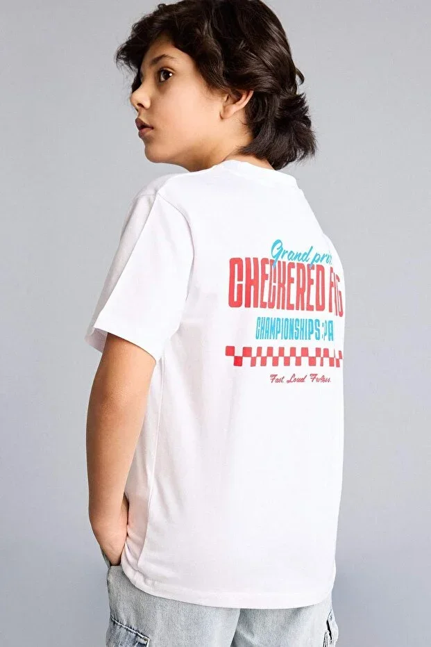 DeFacto Boys Printed T-shirt G9402A826SM